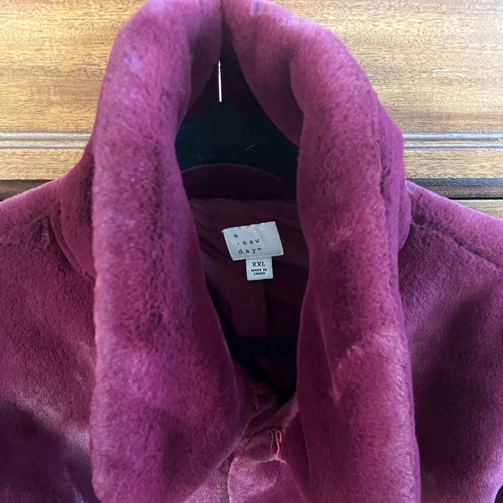 A New Day Faux Fur Women’s Coat XXL